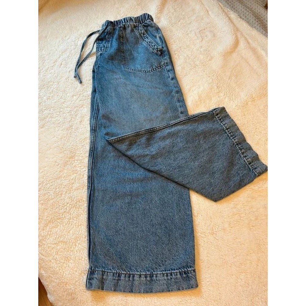 GAP Women's SM Low Rise '90s Loose Easy Crop Jeans
